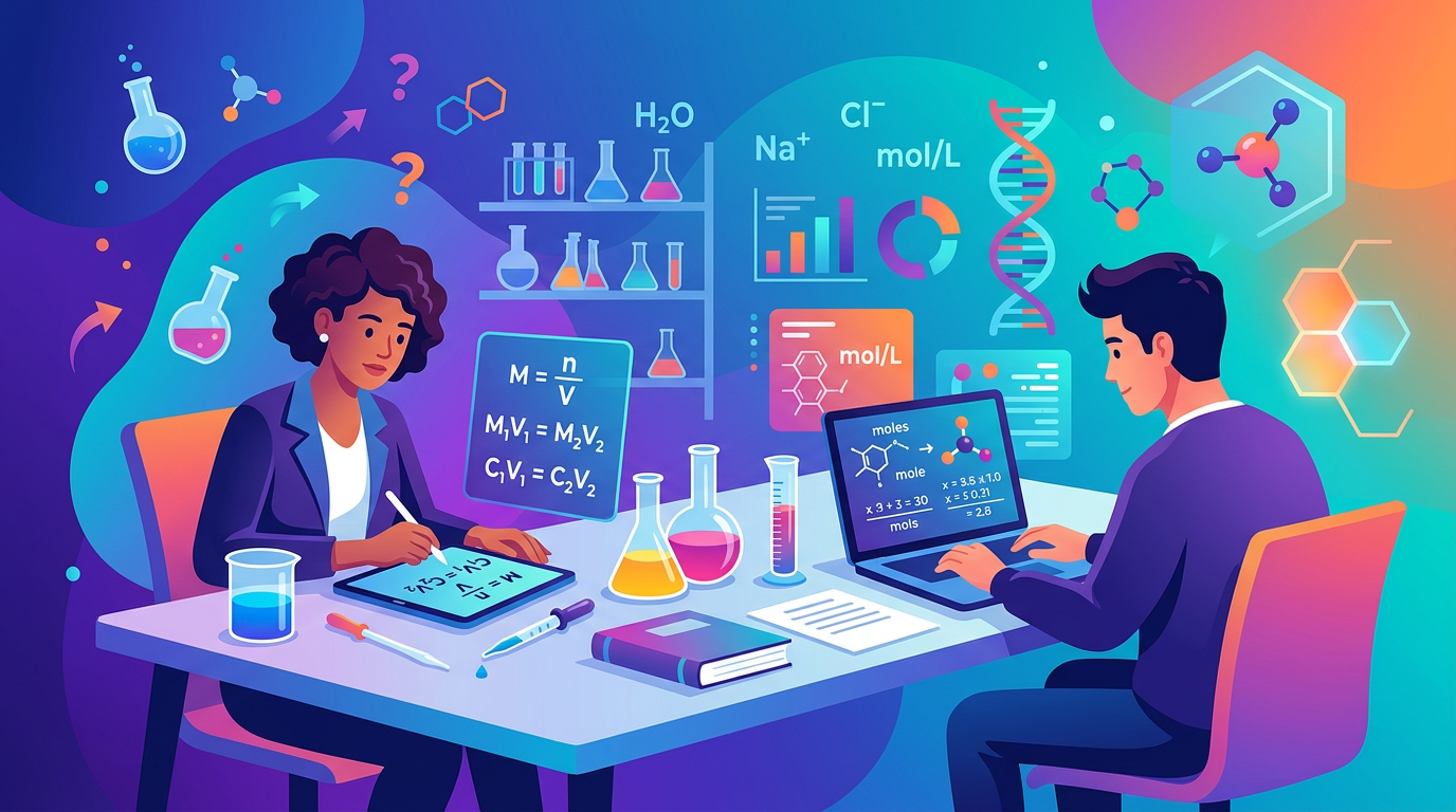 Medium MCAT Molarity Practice Questions