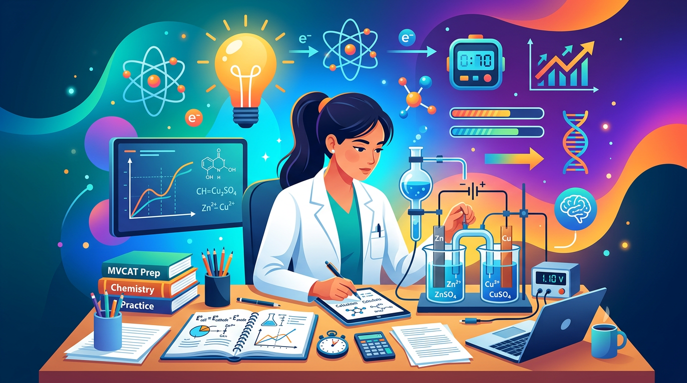 Medium MCAT Electrochemistry Practice Questions