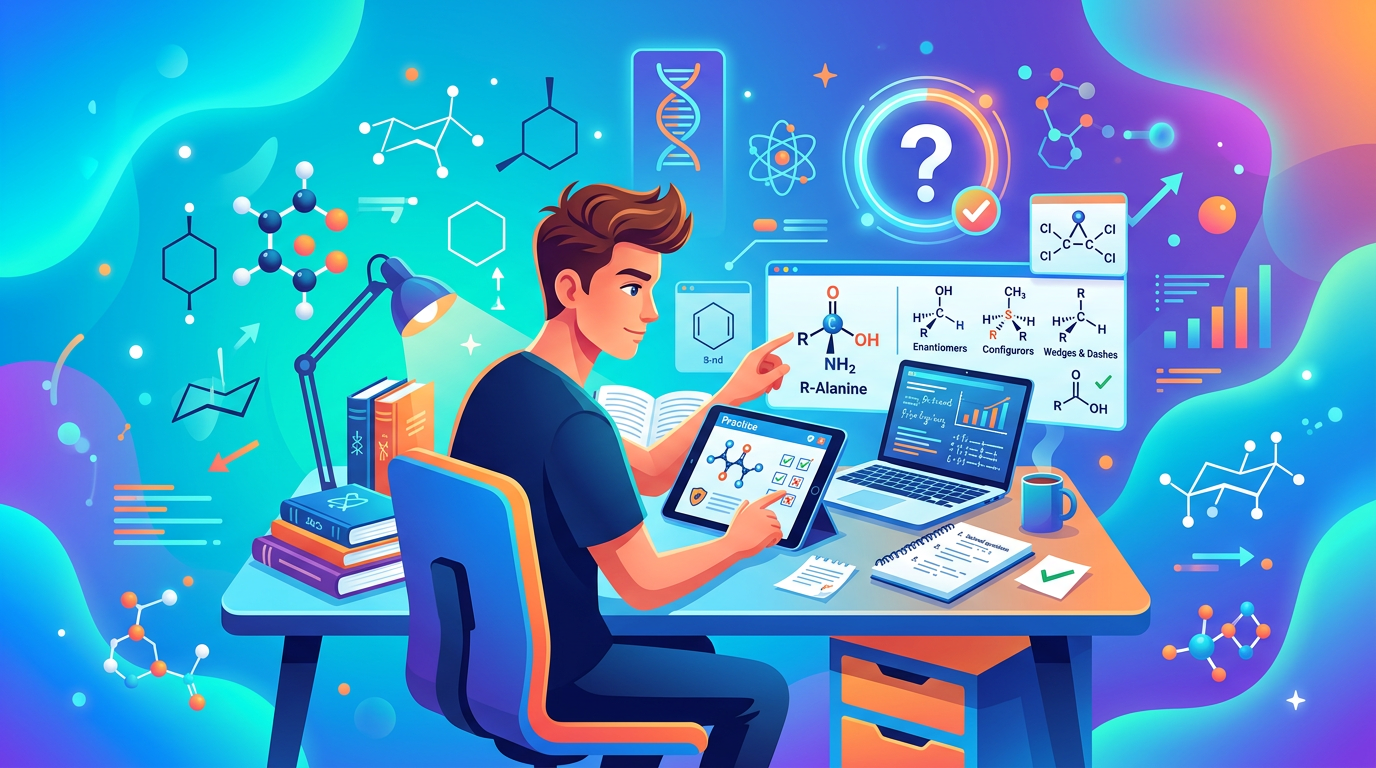 MCAT Stereochemistry Practice Questions with Answers