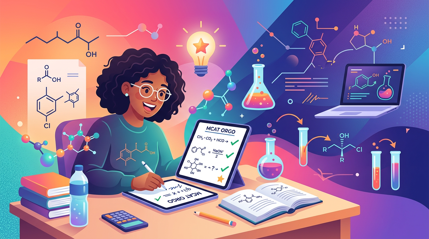 Easy MCAT Organic Chemistry Practice Questions