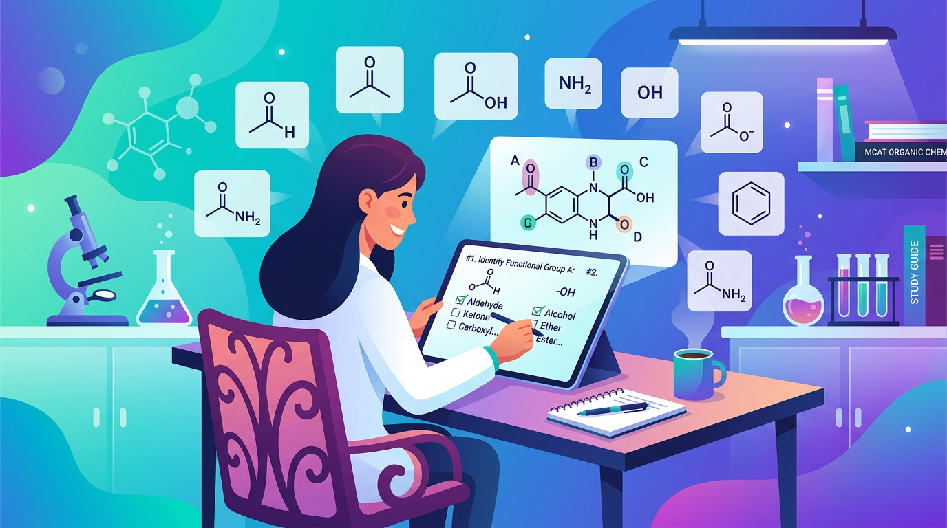 Easy MCAT Functional Group Practice Questions