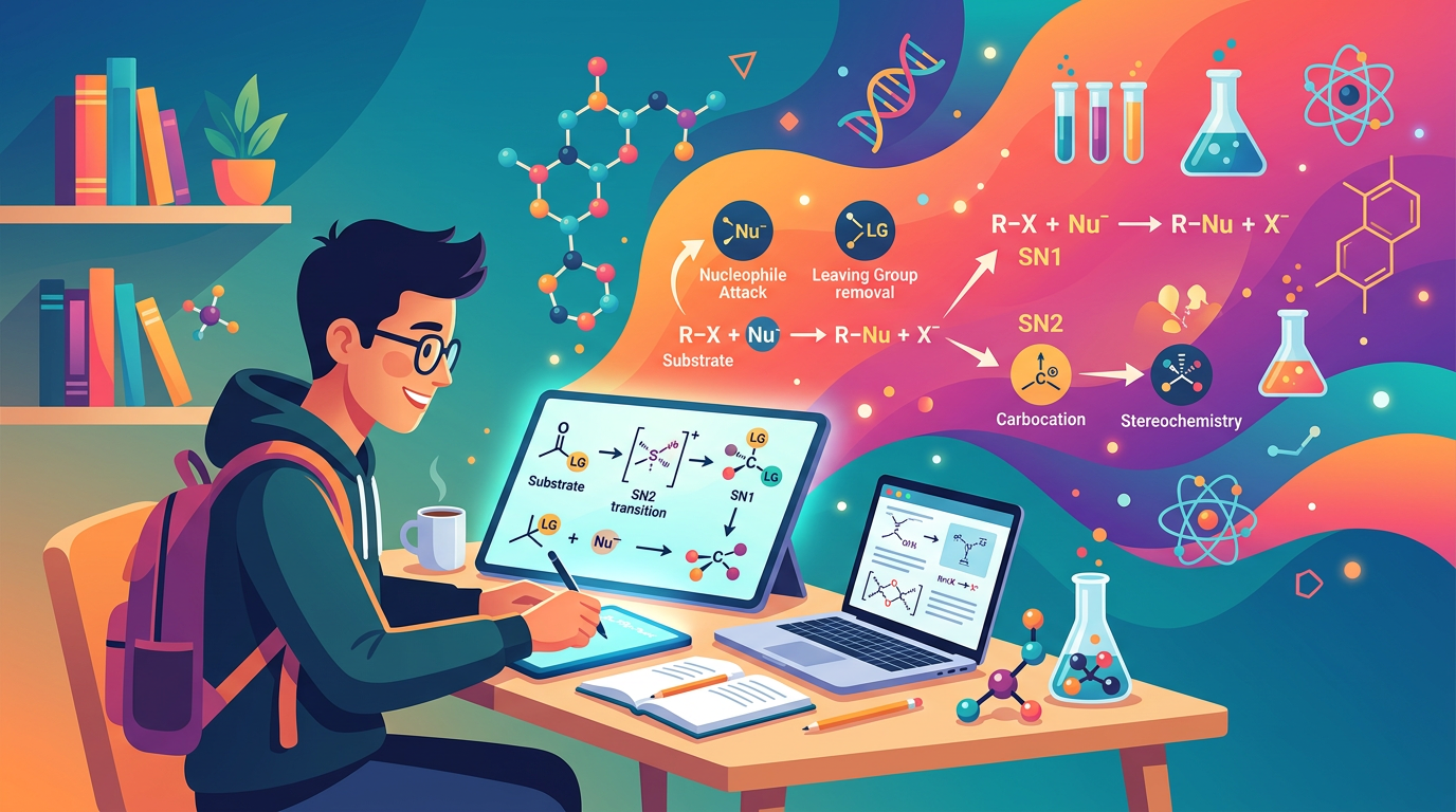 Easy MCAT SN1 SN2 Practice Questions