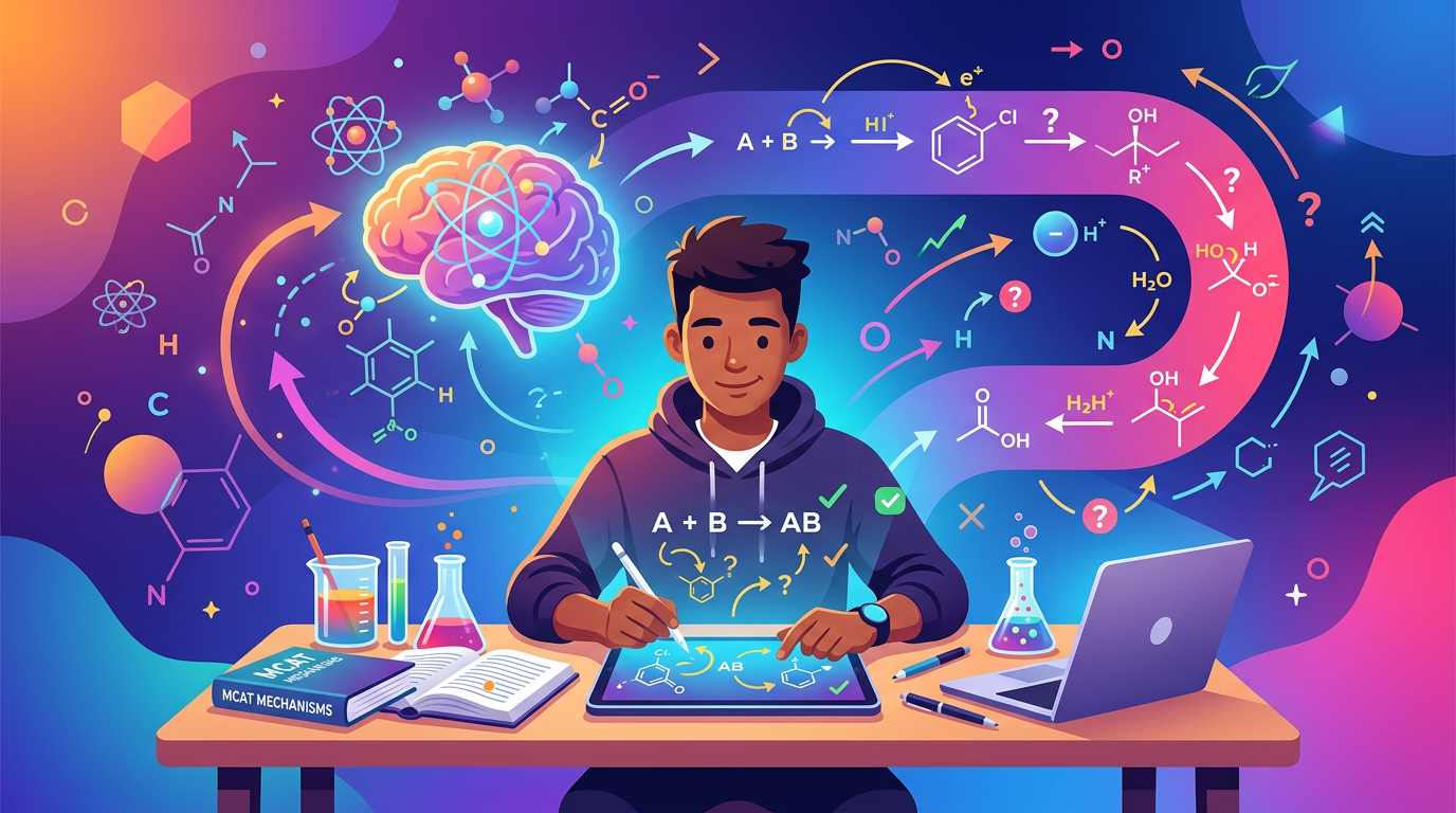 Easy MCAT Reaction Mechanism Practice Questions