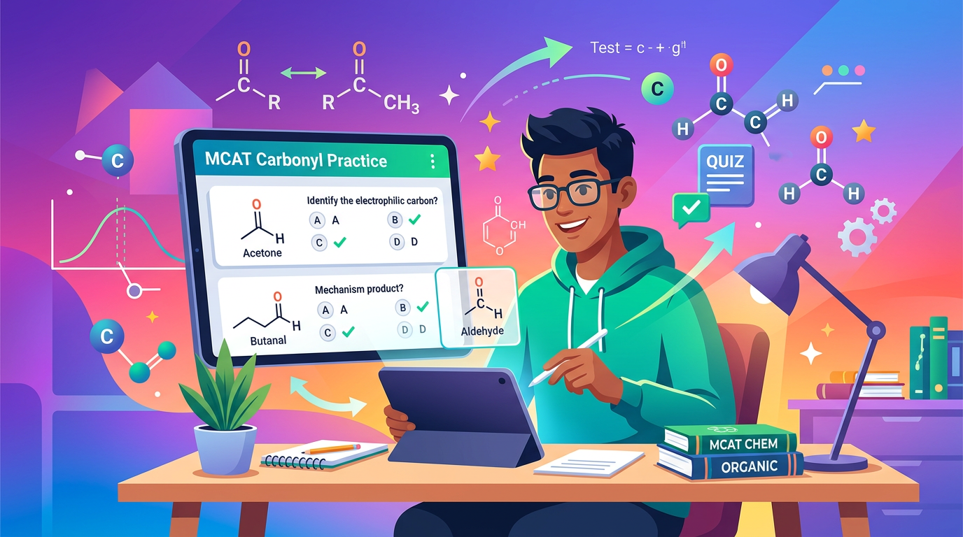 Easy MCAT Carbonyl Practice Questions