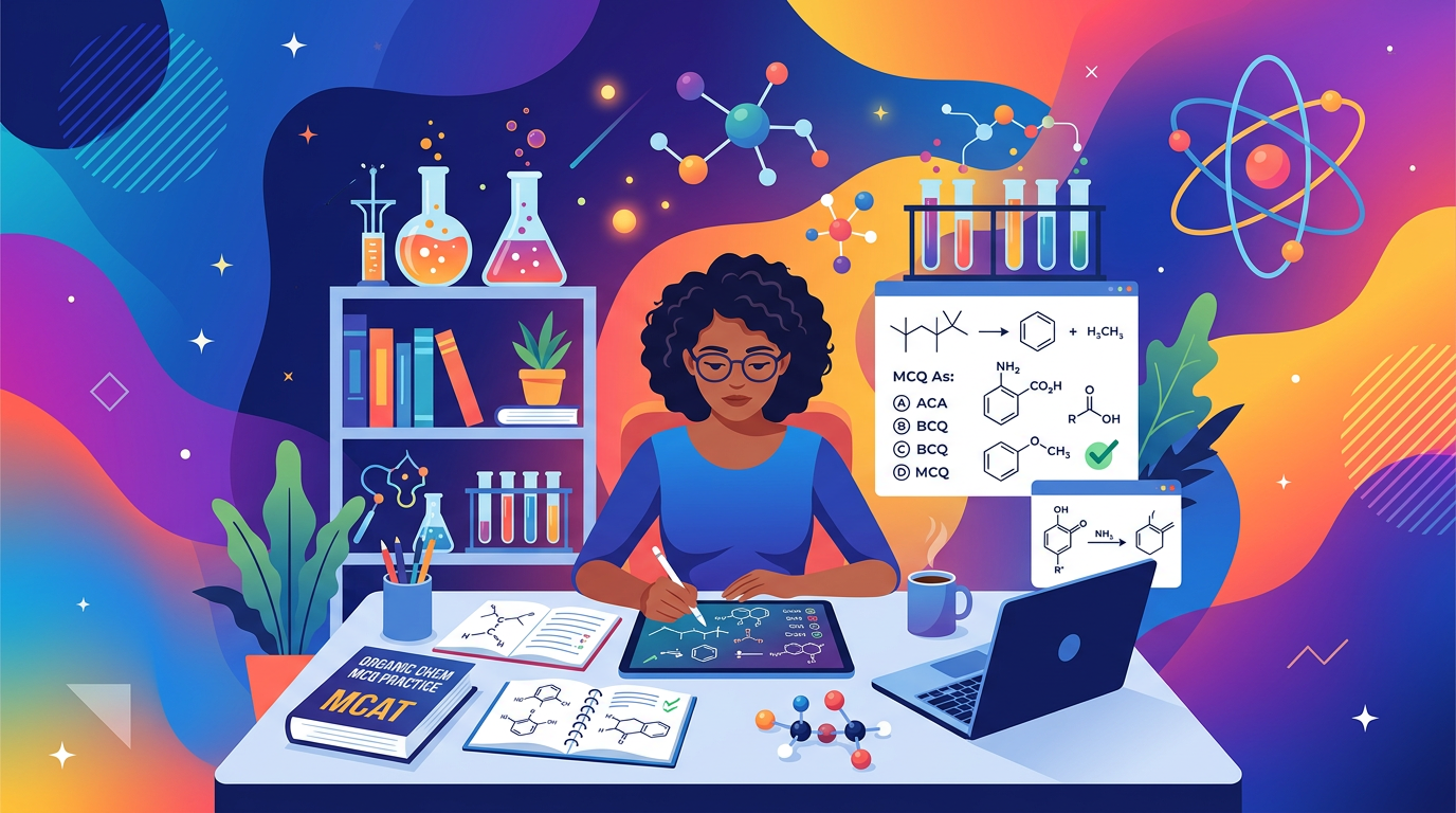 Medium MCAT Organic Chemistry Practice Questions