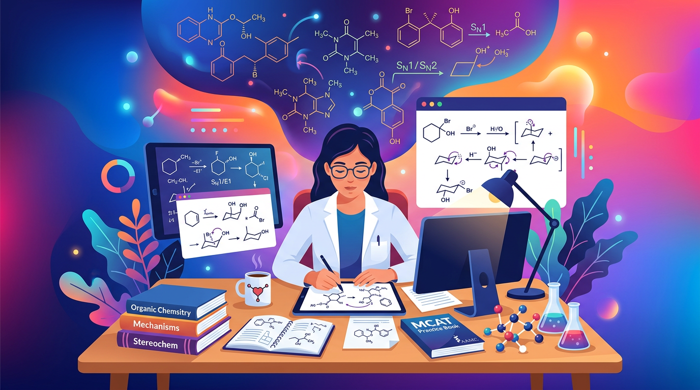 Hard MCAT Organic Chemistry Practice Questions