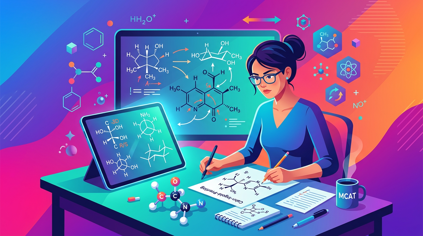 Hard MCAT Stereochemistry Practice Questions