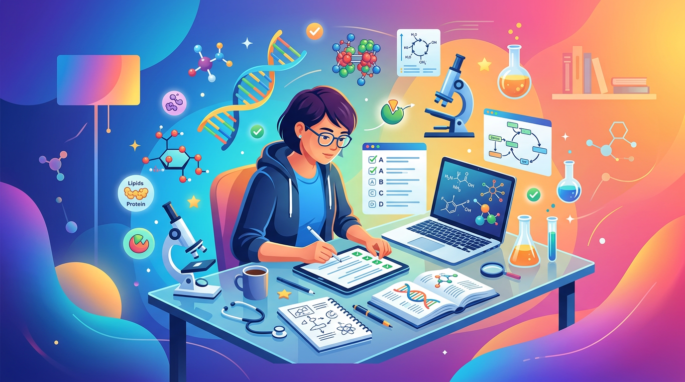 MCAT Biochemistry Practice Questions with Answers