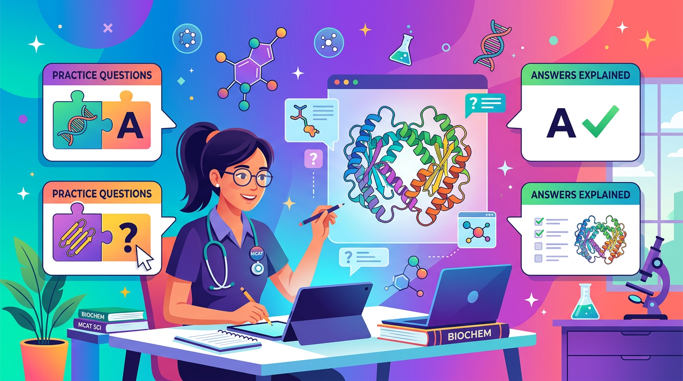 MCAT Protein Structure Practice Questions with Answers