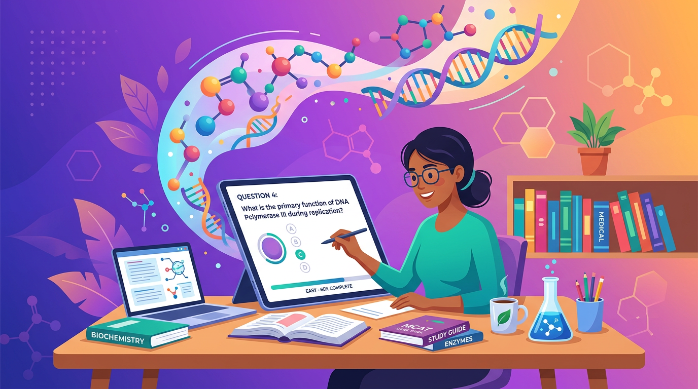 Easy MCAT Biochemistry Practice Questions