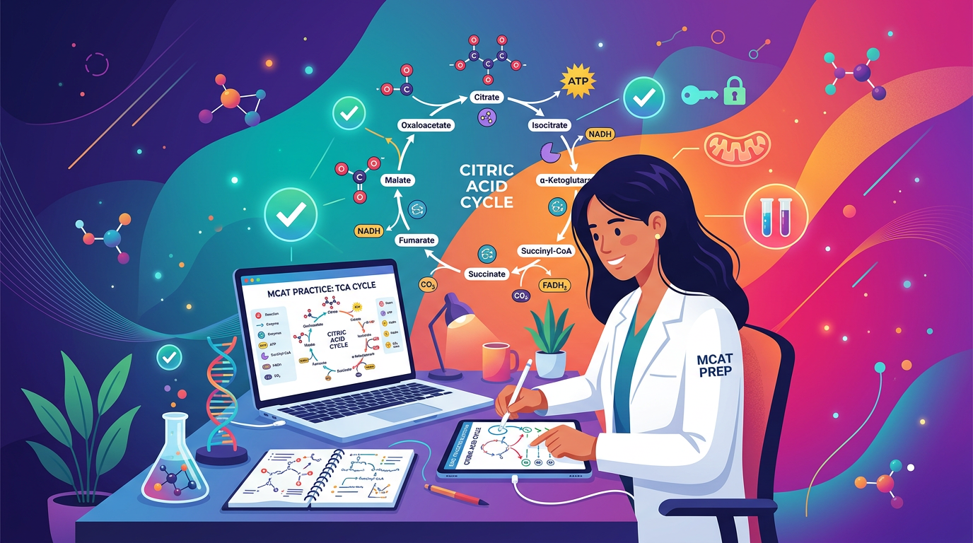 Easy MCAT Citric Acid Practice Questions