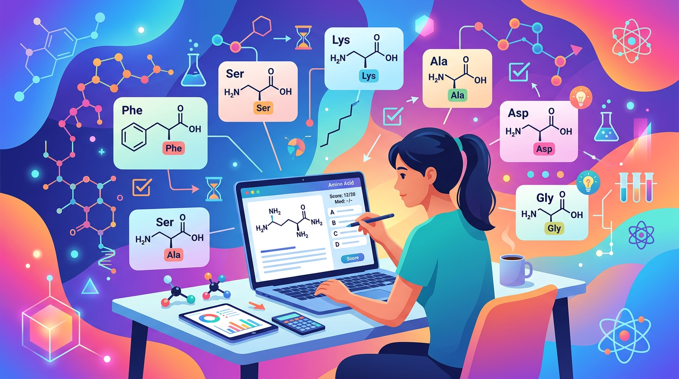 Medium MCAT Amino Acid Practice Questions