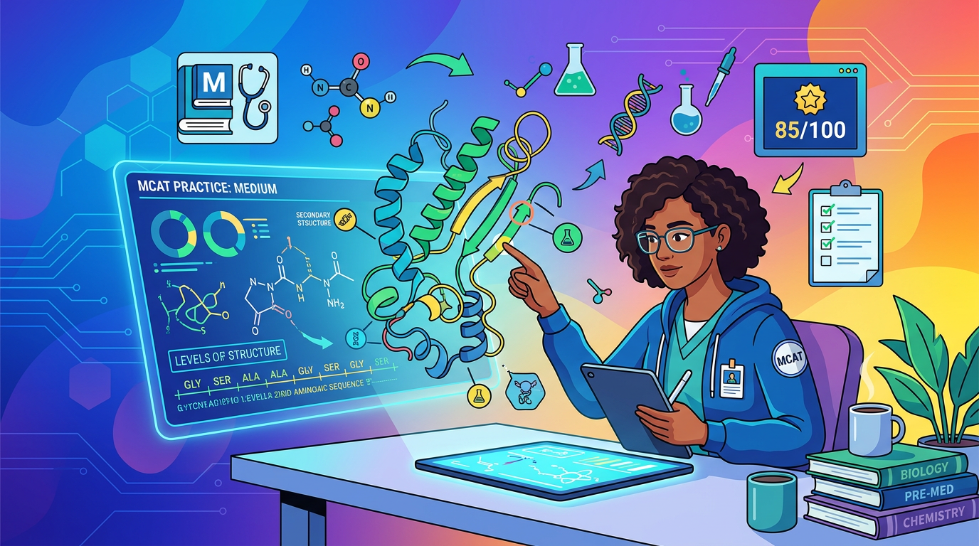 Medium MCAT Protein Structure Practice Questions