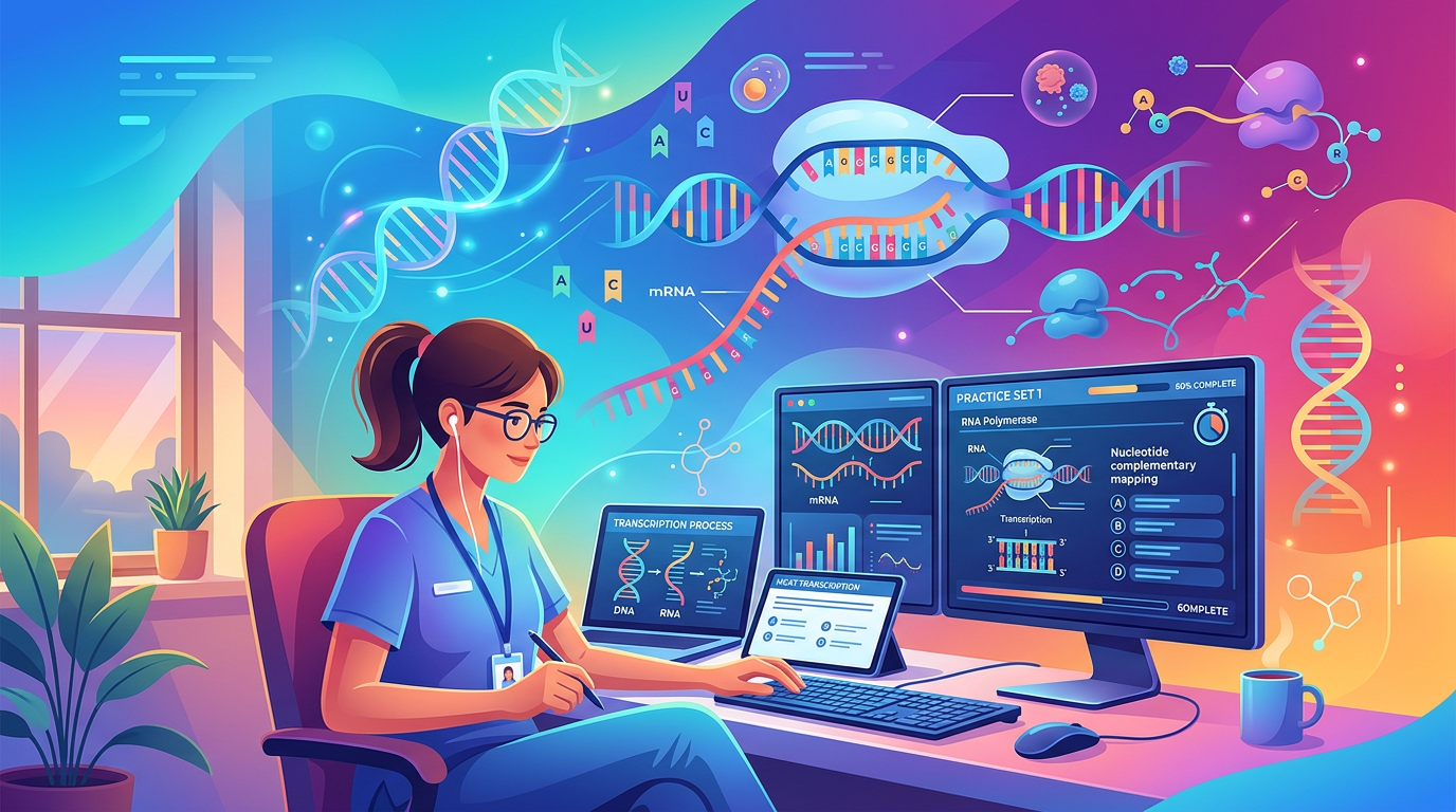Medium MCAT Transcription Practice Questions