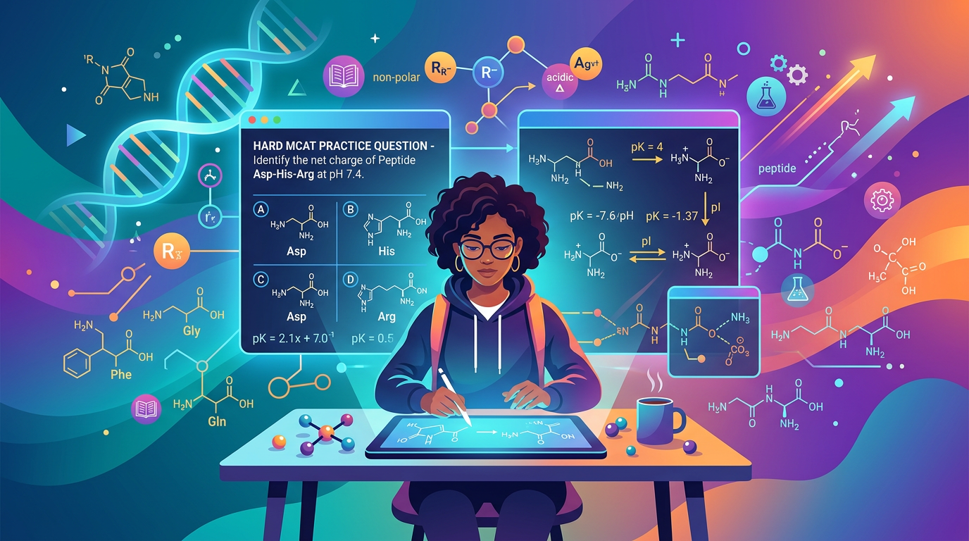 Hard MCAT Amino Acid Practice Questions