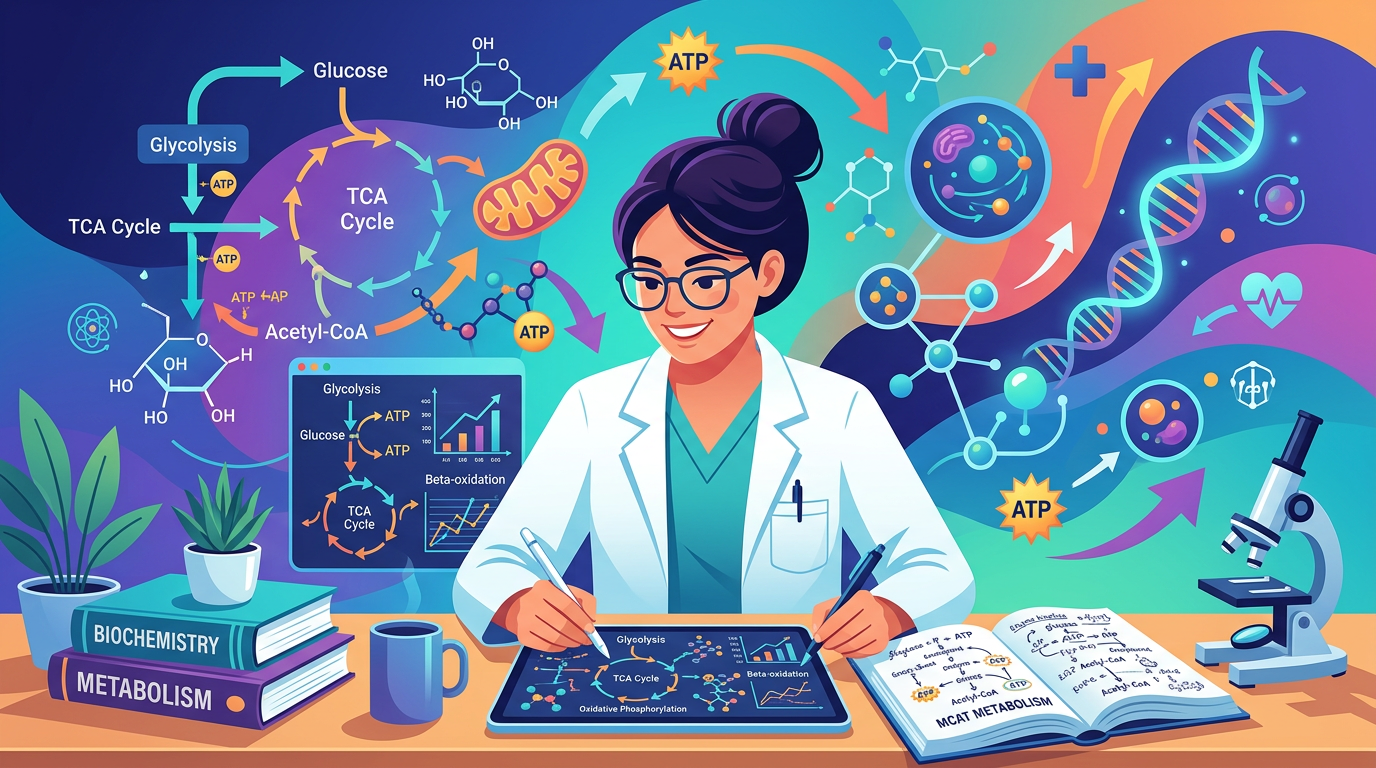 Hard MCAT Metabolism Practice Questions
