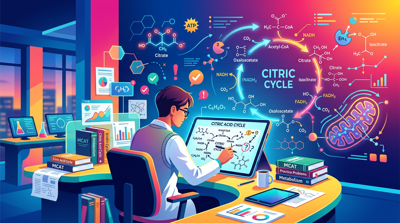 Hard MCAT Citric Acid Practice Questions