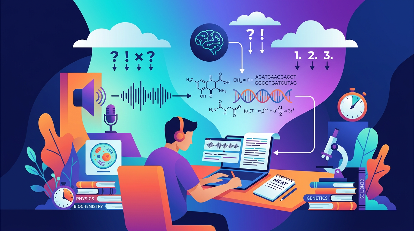 Hard MCAT Transcription Practice Questions