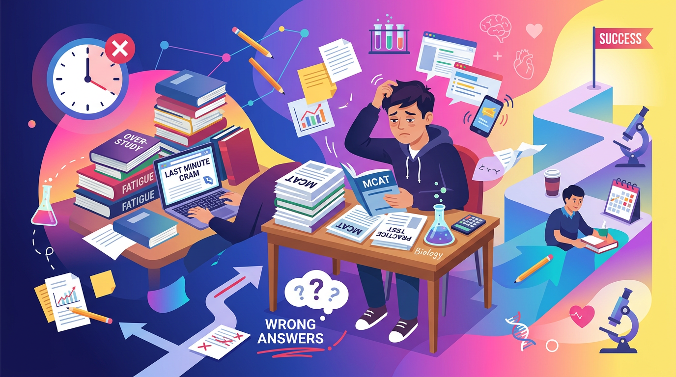 15 Common MCAT Mistakes That Will Tank Your Score