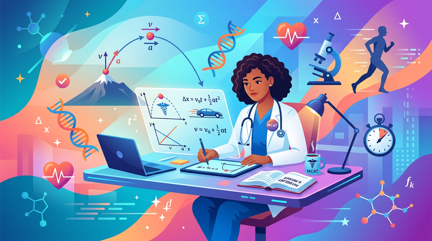 MCAT Kinematics Practice Questions with Answers