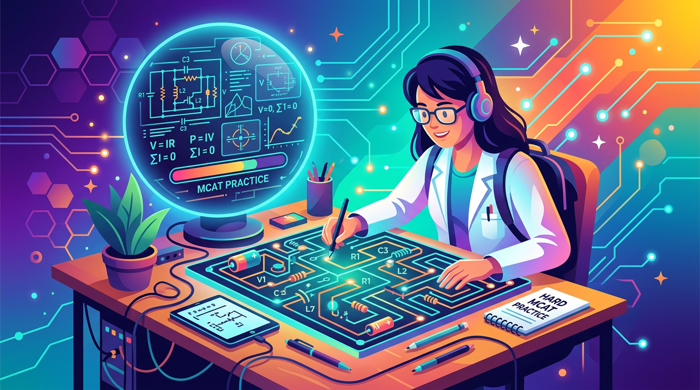 Hard MCAT Circuits Practice Questions
