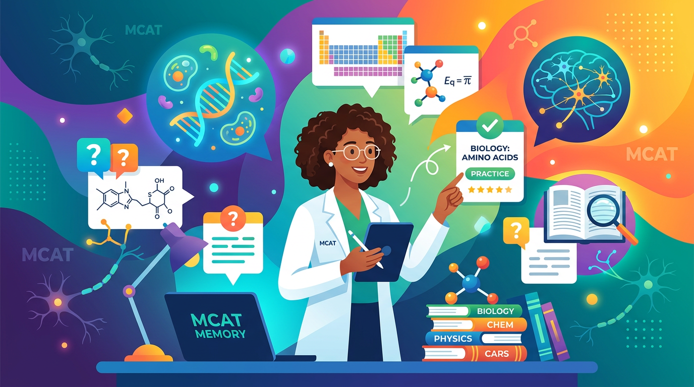 Easy MCAT Memory Practice Questions