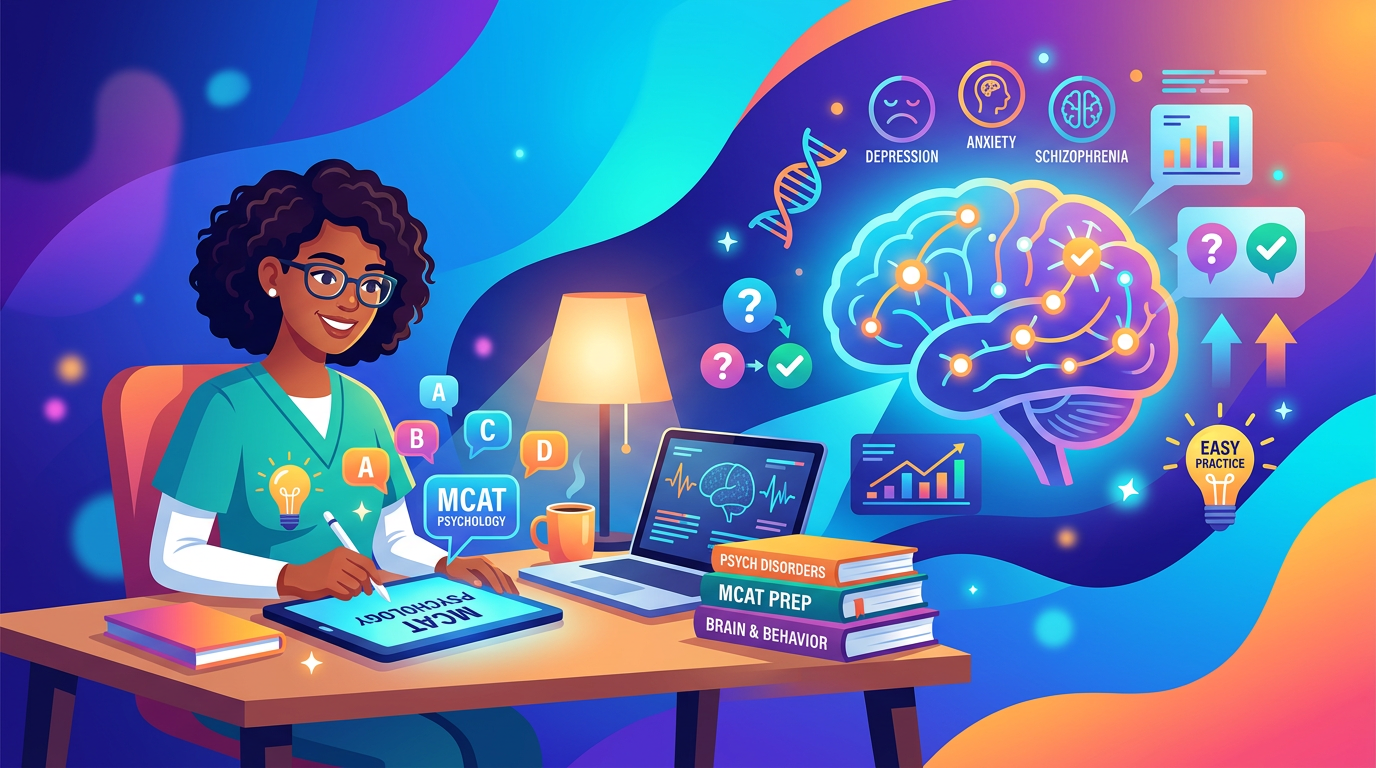 Easy MCAT Psychological Disorders Practice Questions
