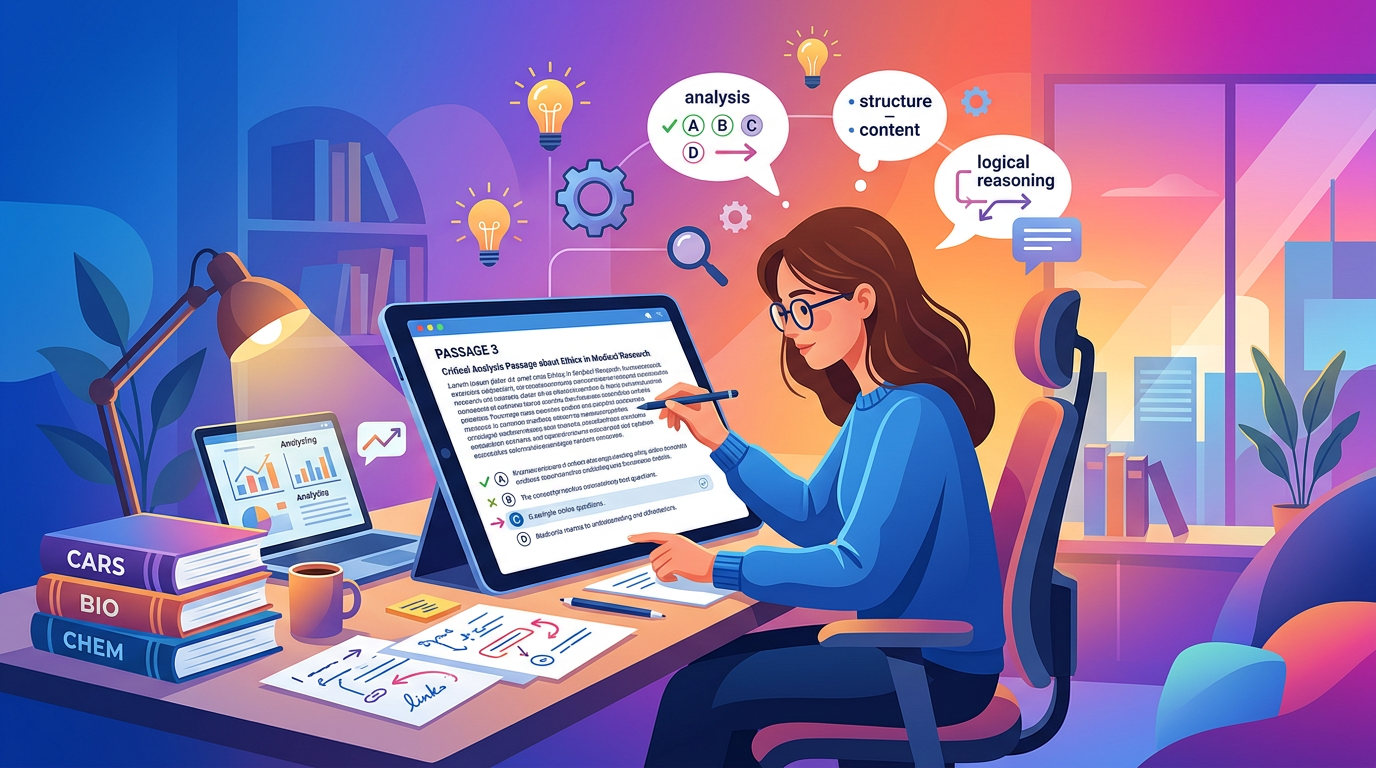 Medium MCAT Critical Analysis Practice Questions