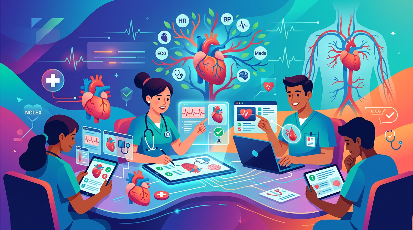 NCLEX Cardiovascular Practice Questions with Answers