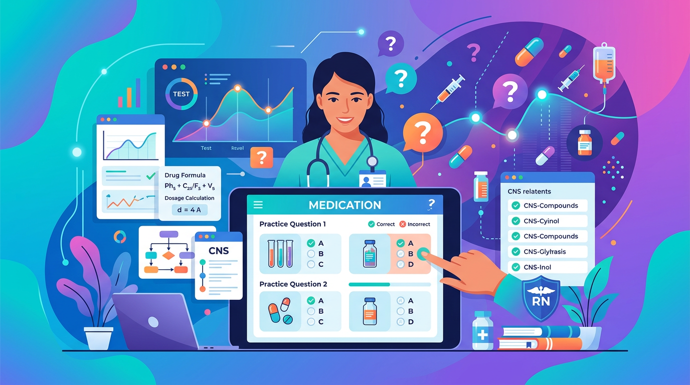 NCLEX CNS Medication Practice Questions with Answers