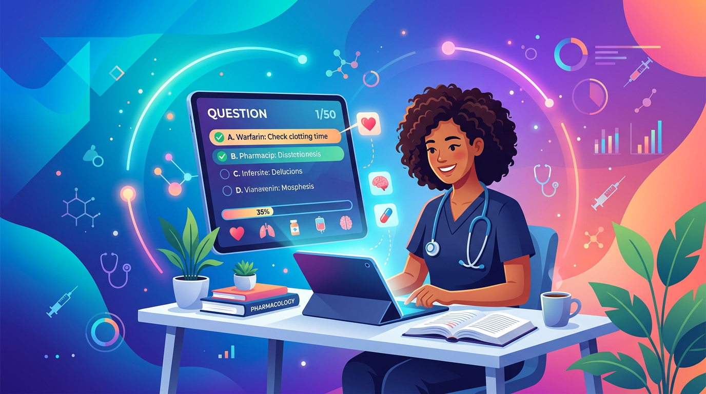 Easy NCLEX Pharmacology Practice Questions