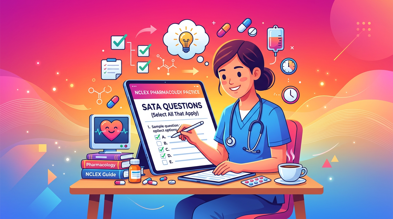 Easy NCLEX Pharmacology SATA Practice Questions