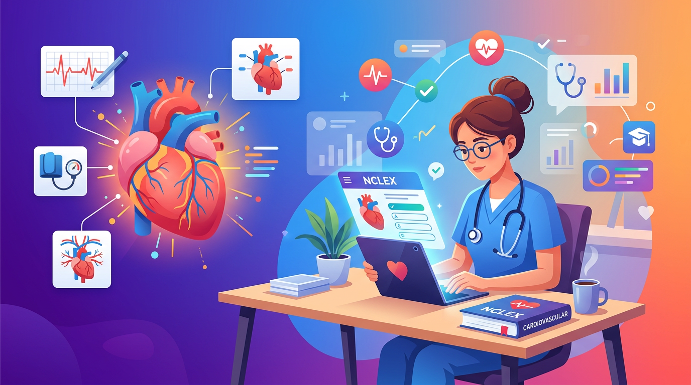 Medium NCLEX Cardiovascular Practice Questions
