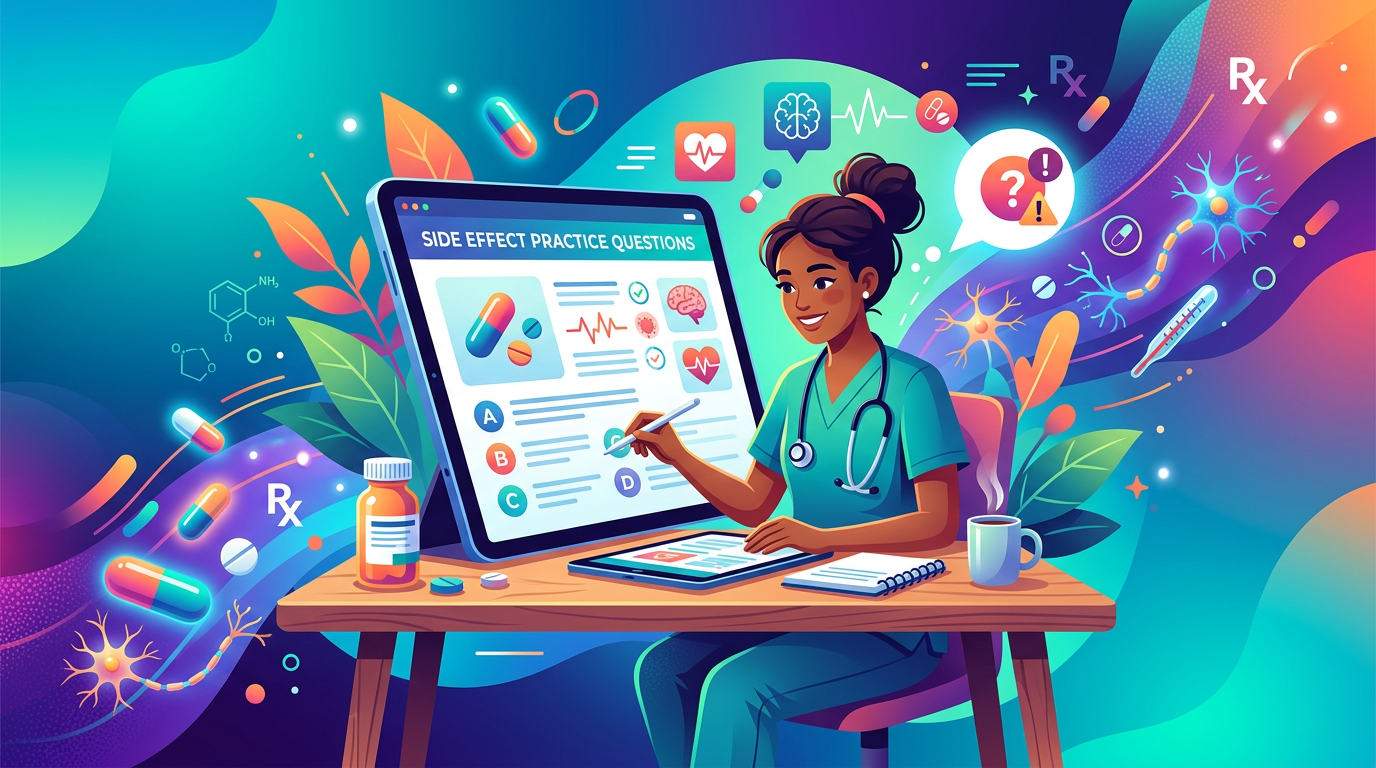 Medium NCLEX Side Effect Practice Questions