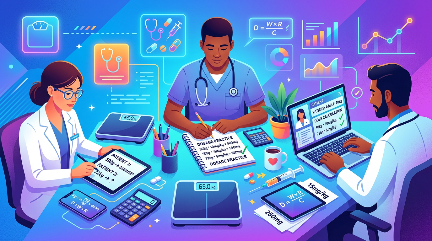 Weight-Based Dosage Calculations Practice Questions with Answers