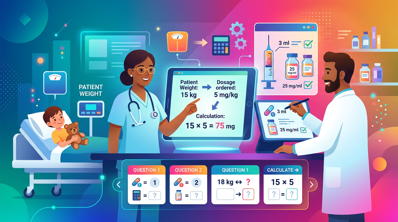 Easy Weight-Based Dosage Calculations Practice Questions