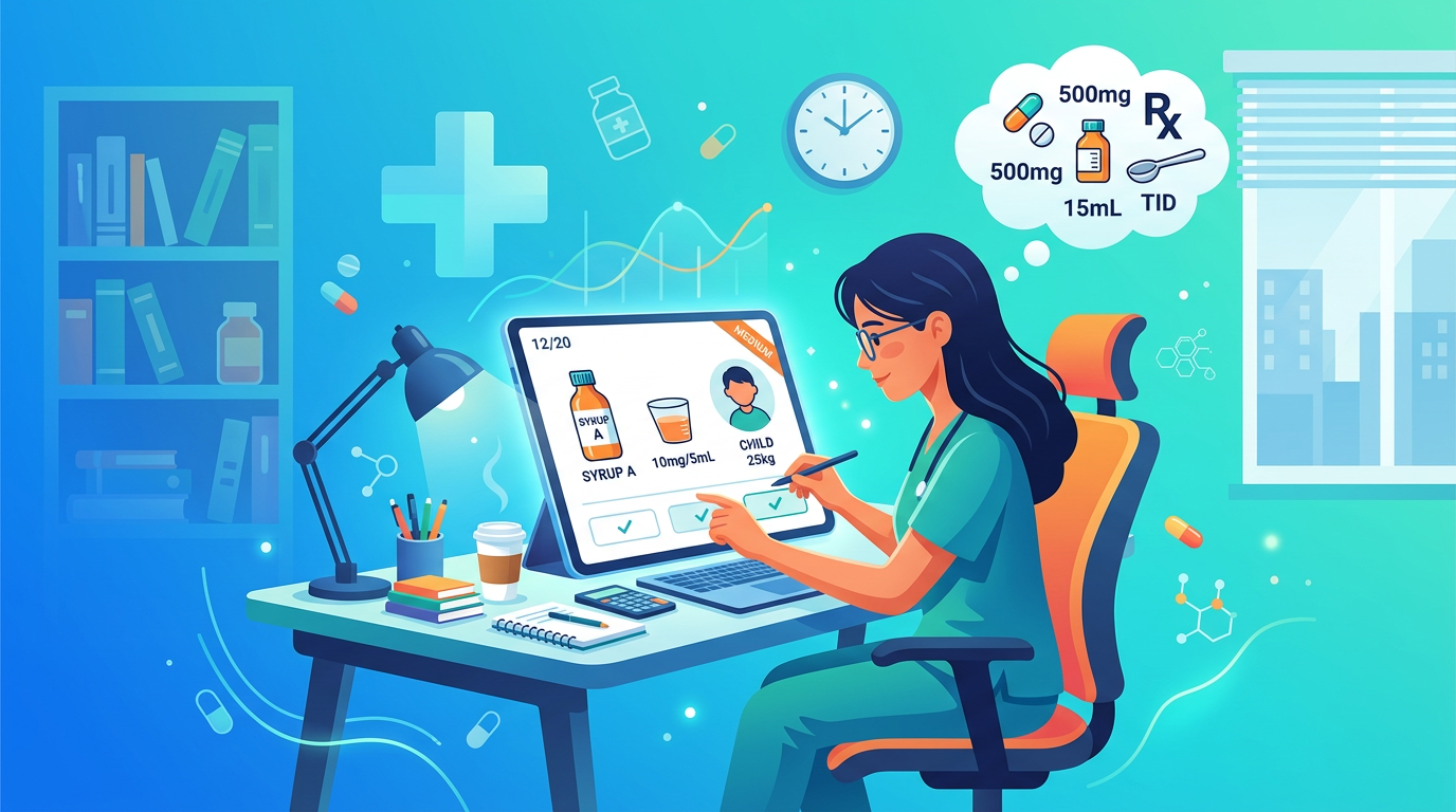 Medium Oral Dosage Practice Questions