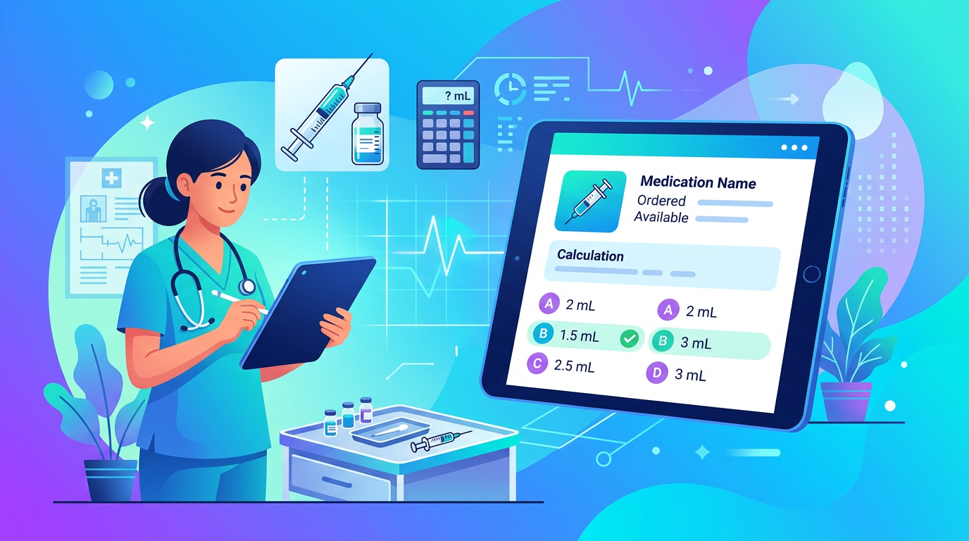 Medium Injectable Dosage Practice Questions