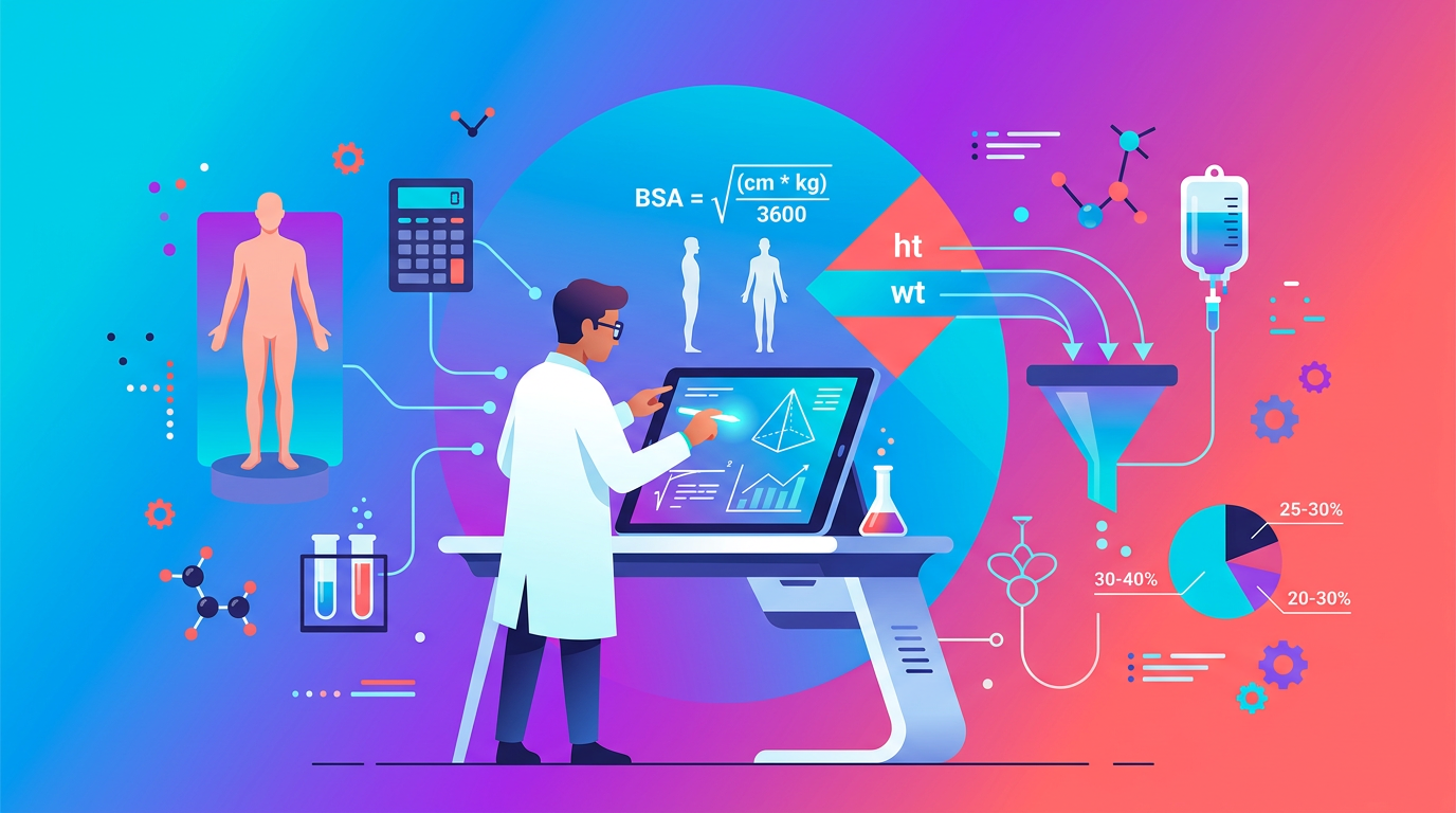 Hard Body Surface Area-Based Dosage Calculations Practice Questions