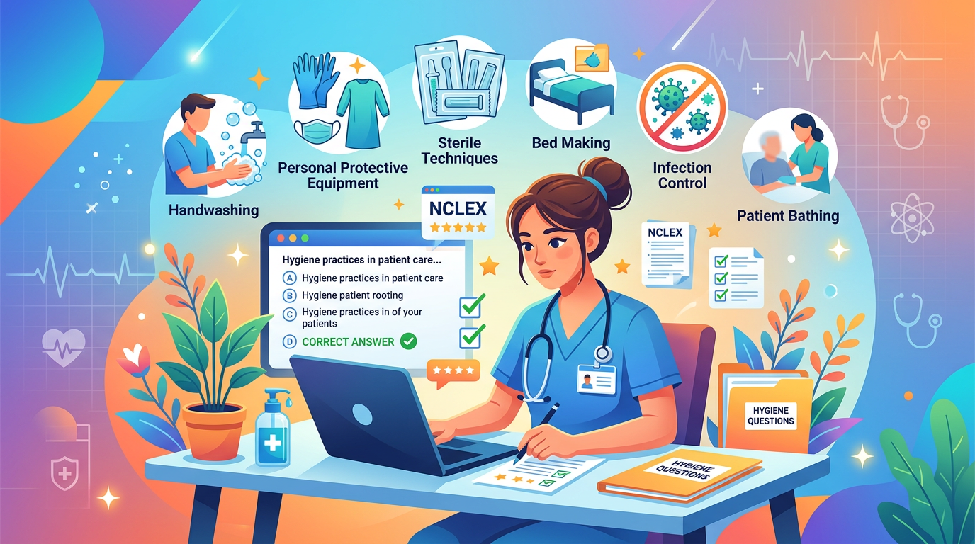 NCLEX Hygiene Practice Questions with Answers