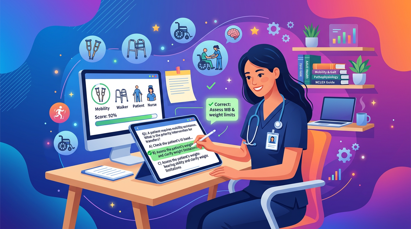 NCLEX Mobility Practice Questions with Answers