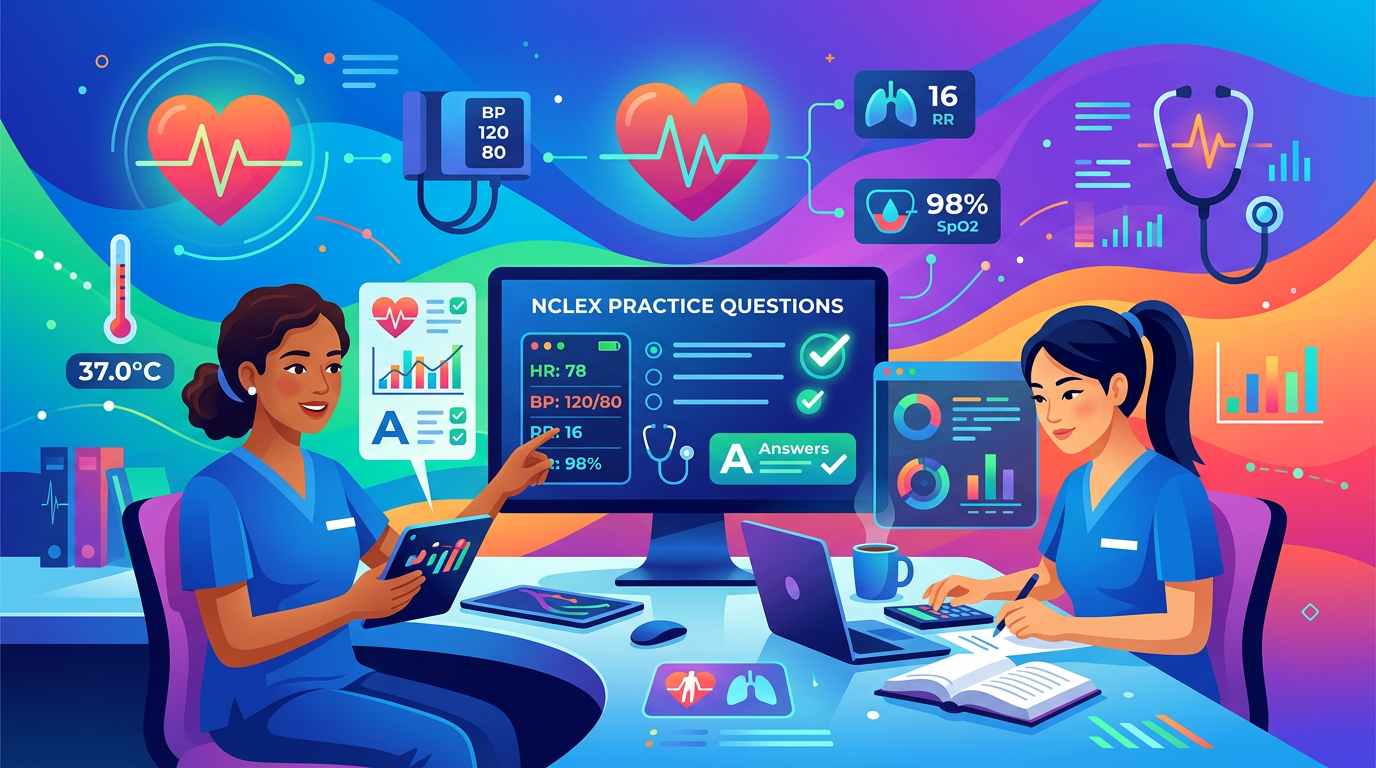 NCLEX Vital Signs Practice Questions with Answers