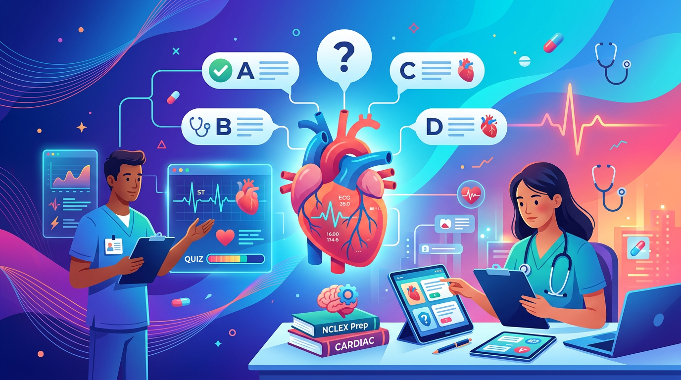 NCLEX Cardiac Practice Questions with Answers