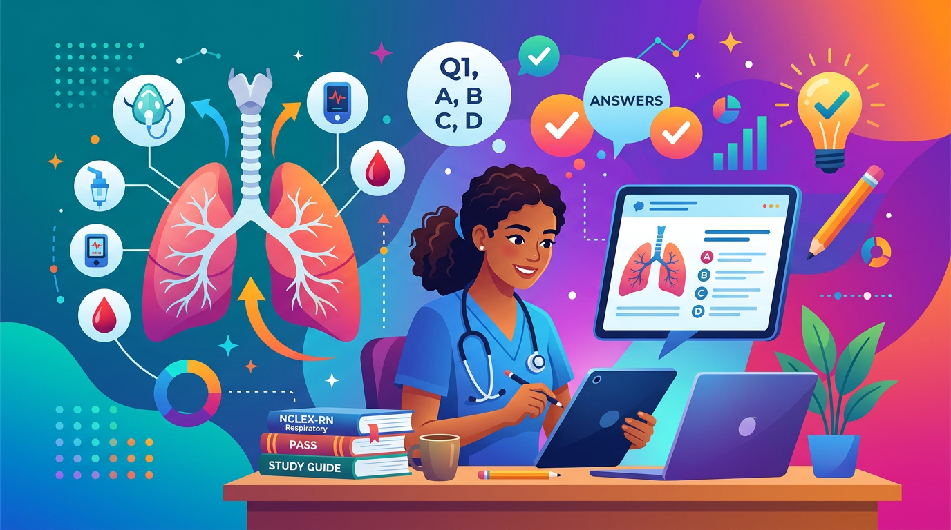 NCLEX Respiratory Practice Questions with Answers