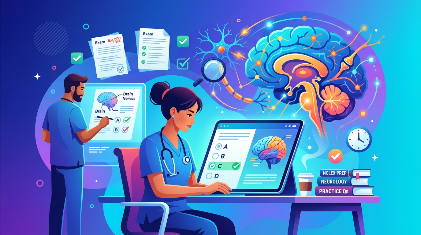 NCLEX Neurology Practice Questions with Answers