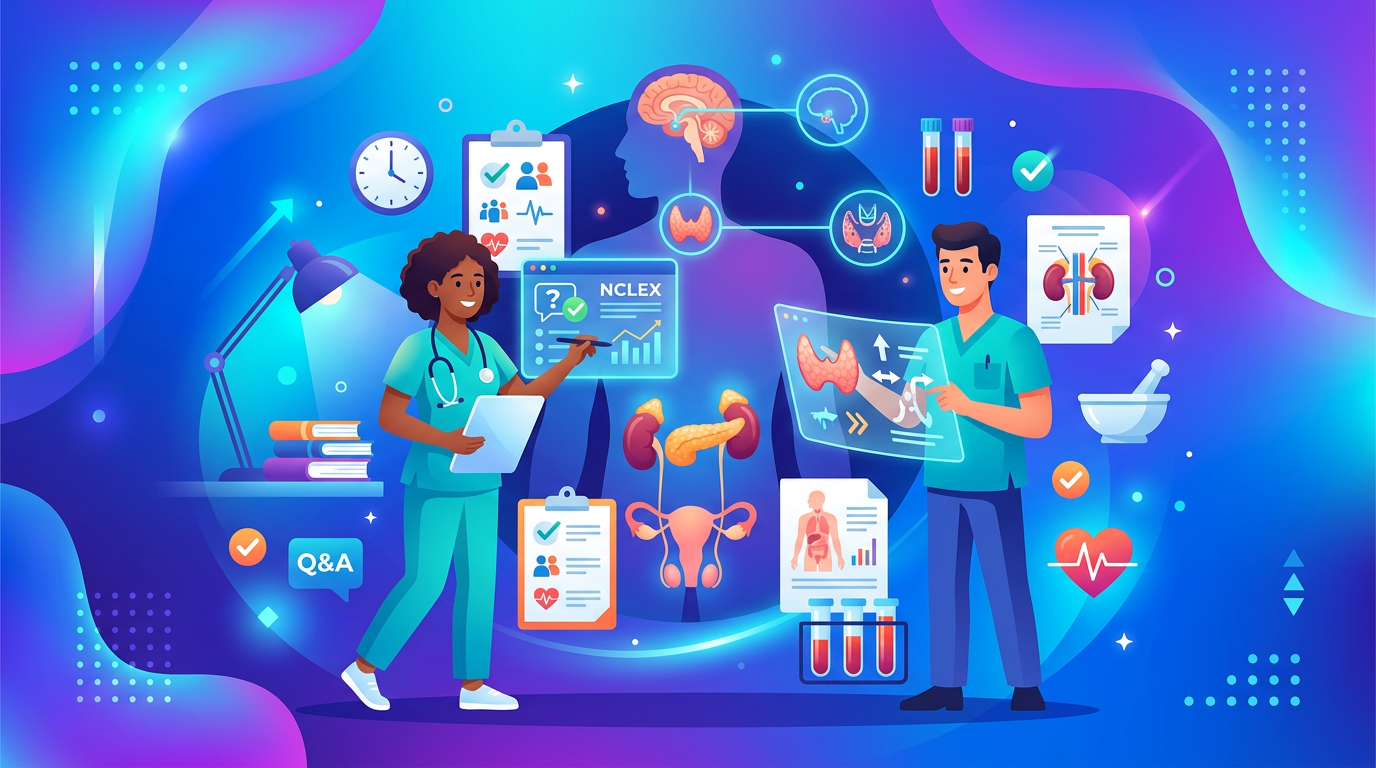 NCLEX Endocrine Practice Questions with Answers