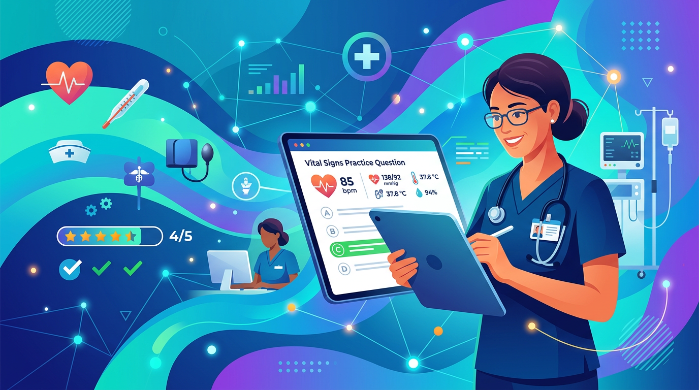 Easy NCLEX Vital Signs Practice Questions