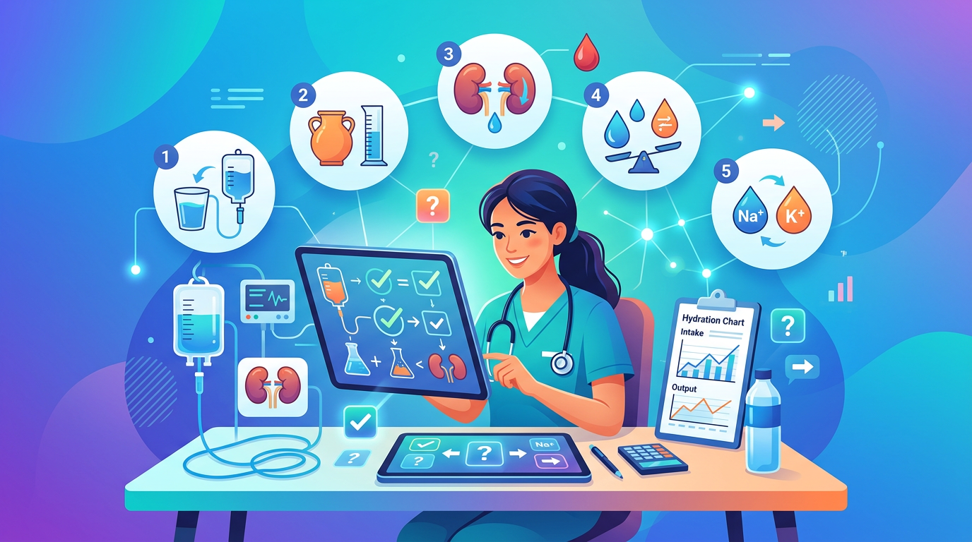Easy NCLEX Fluid Balance Practice Questions