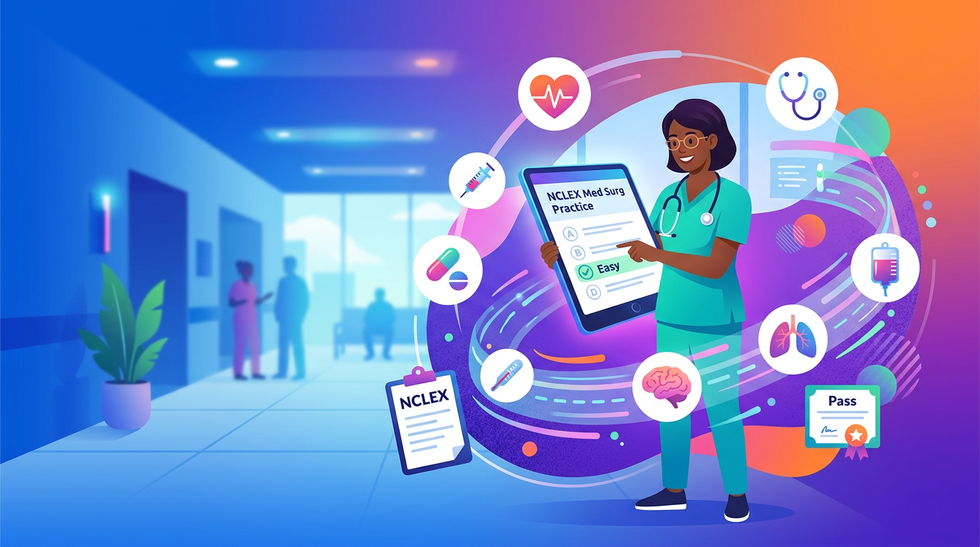 Easy NCLEX Med Surg Practice Questions