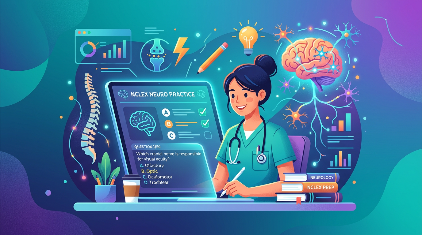 Easy NCLEX Neurology Practice Questions